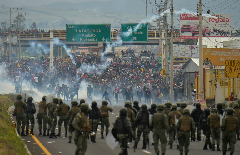Ecuador - manifestaciones - indígenas - economía - FMI - gobierno