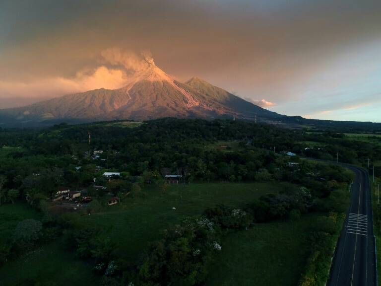 Guatemala - volcán