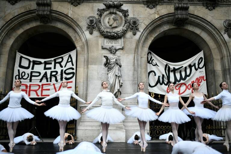 Francia - pera - danza - jubilacin - huelga - economa - manifestaciones