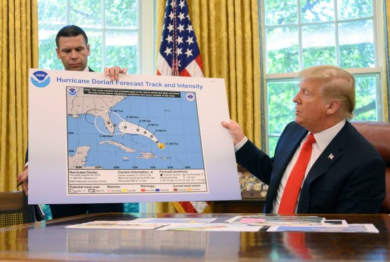 US - weather - politics - Trump - offbeat