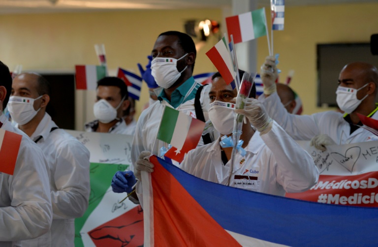Italie - Cuba - pandemia - epidemia - virus - salud