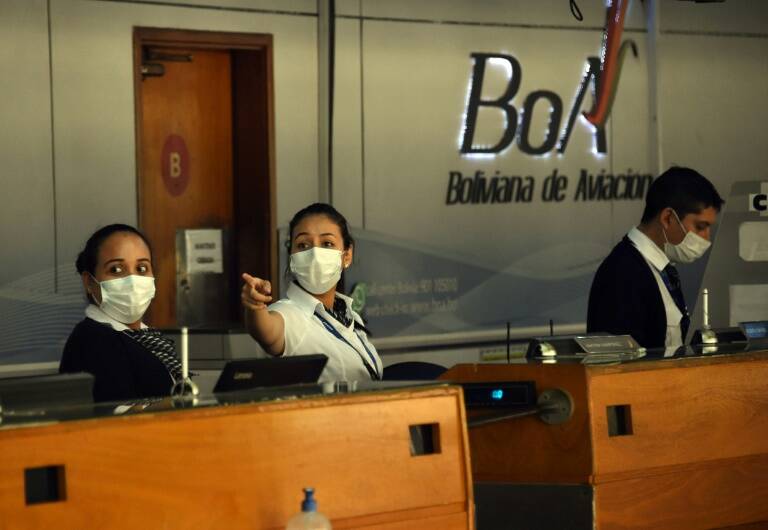 Bolivia,aviación,empresas,transporte,gobierno