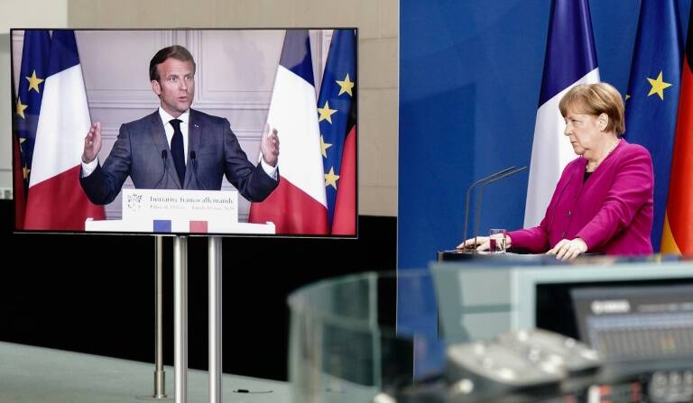 Francia - Alemania - UE - economía - pandemia - virus - salud - presupuesto