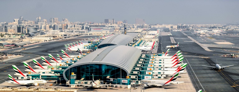 Emirats, Dubaï, aviation, transport, économie