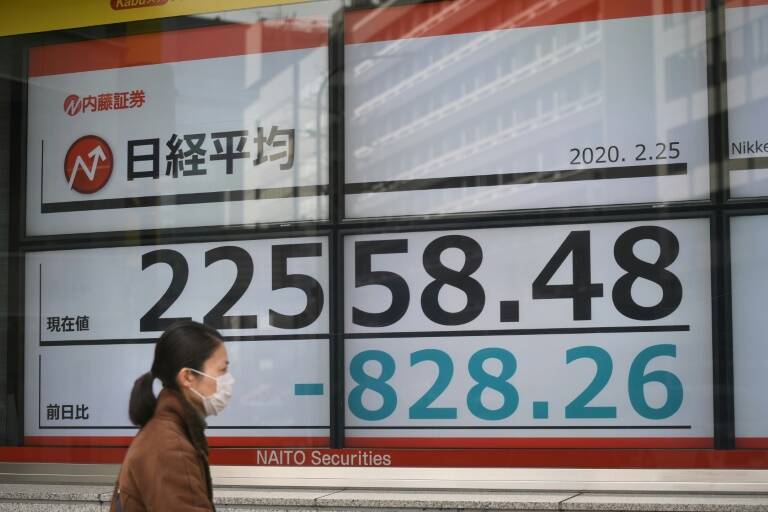 Japón - acciones - mercados - virus - epidemia