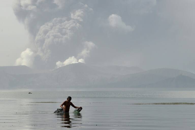 Filipinas - medioambiente - volcán - aviación