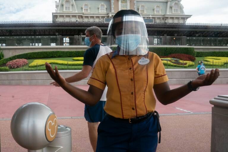 EEUU - Florida - Disney - epidemia - pandemia - empleo