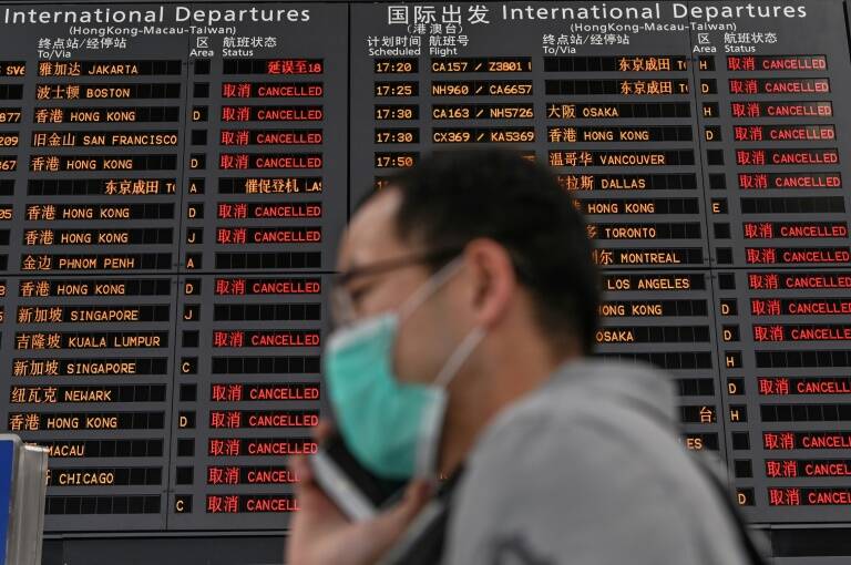China - virus - salud - pandemia - aviación