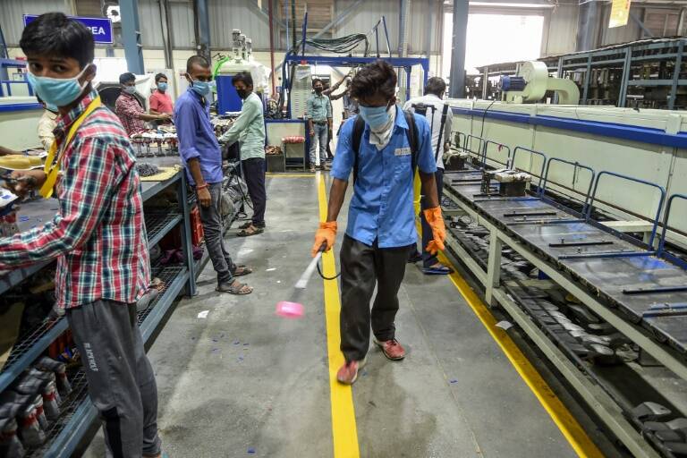 India - empleo - migración - empresas - virus - salud - epidemia