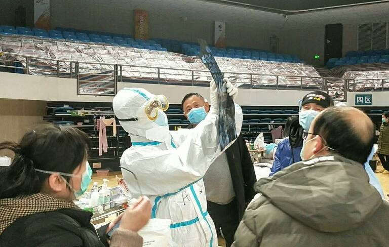 China,virus,salud,médicos,hospital