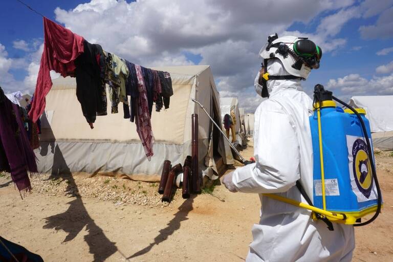 Siria,pandemia,conflicto,salud,política,virus