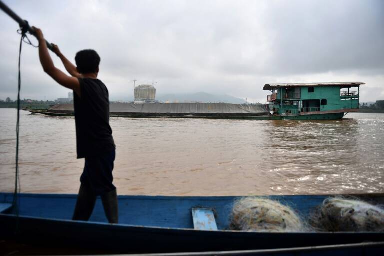 Thaïlande,Chine,environnement,commerce,fleuve,transport,mer