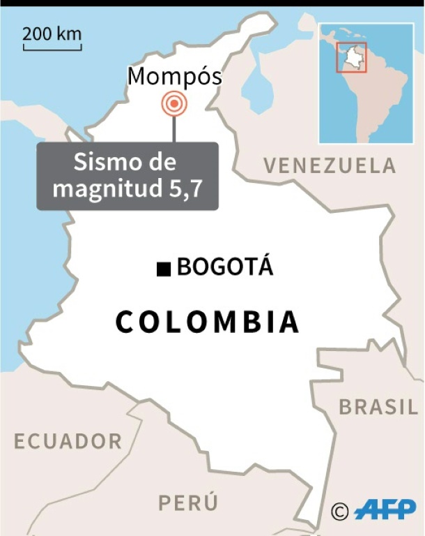 Colombia - terremoto