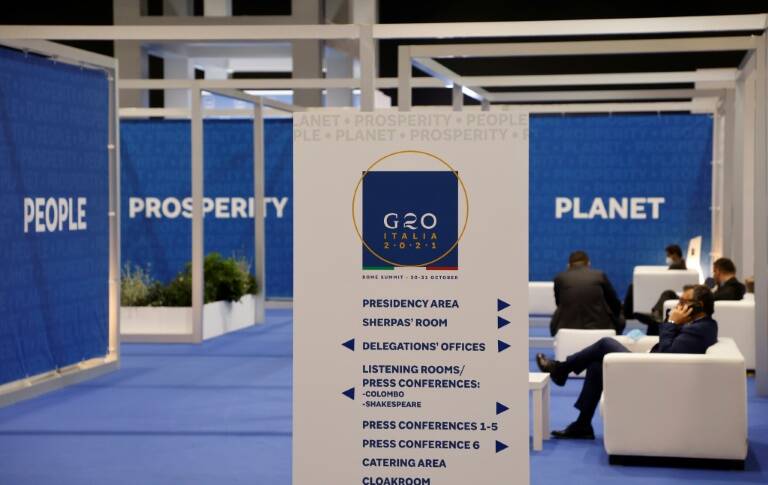 G20 - cumbre - diplomacia - clima - economía - impuestos - vacunas