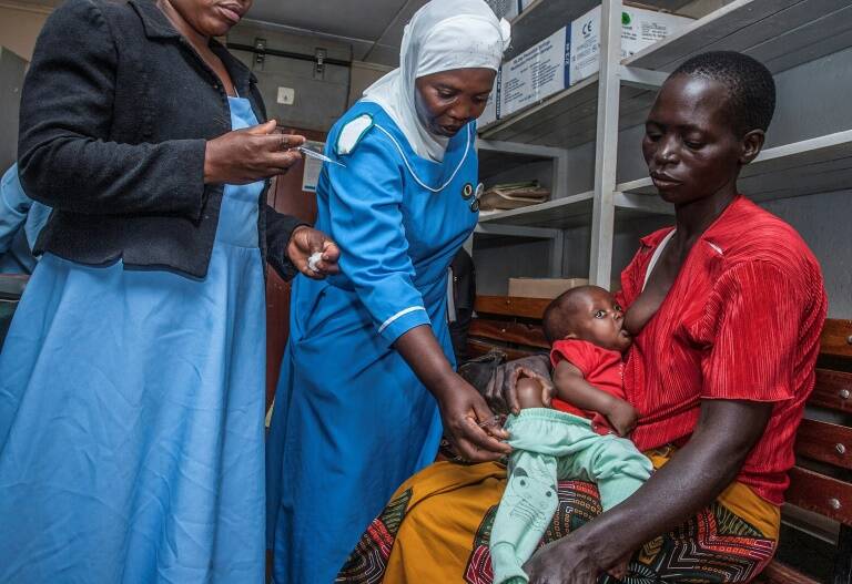 África,malaria,niños,vacunas,salud,OMS