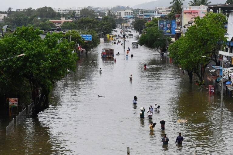 India - climate - flood