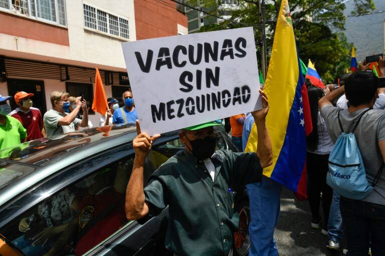 Venezuela - manifestaciones - pandemia - epidemia - virus