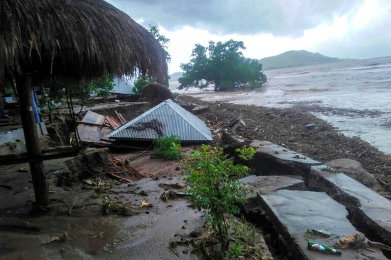 Indonésie,Timor,inondation