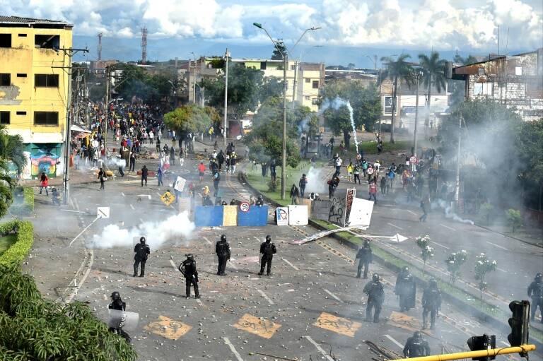 manifestaciones - economía - Colombia