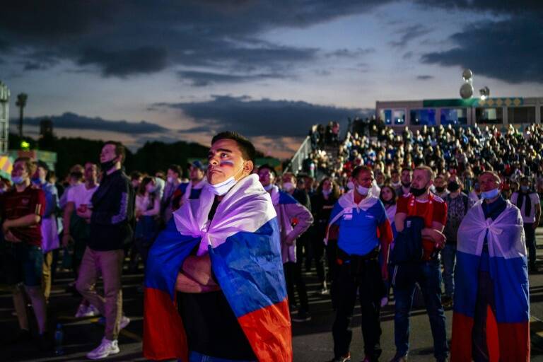 Russie - foot - virus - EURO - 2020 - 2021 - pandémie - santé - sport - RUS