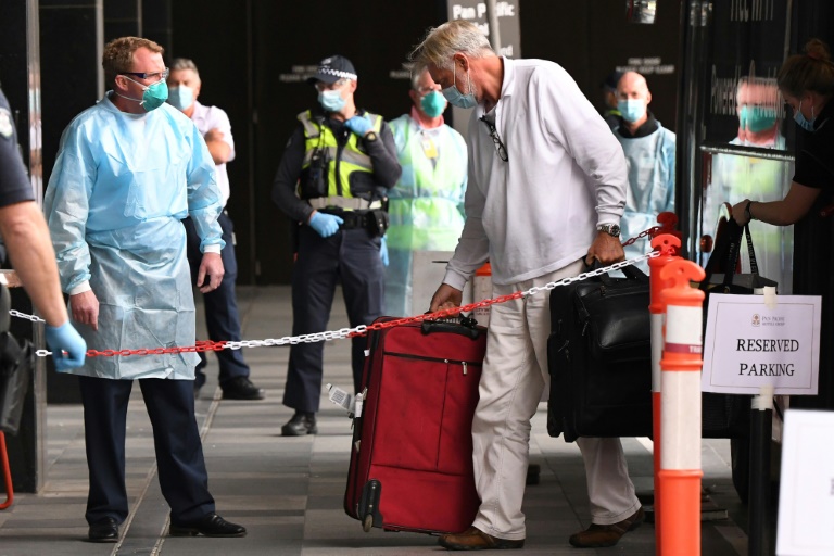 Australia - health - virus - pandemic - quarantine