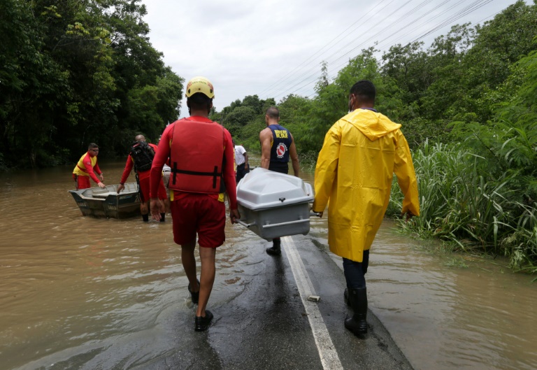 inundacin - Brasil - clima - desastre