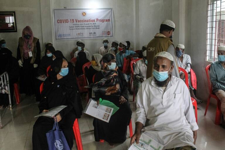 Bangladés,pandemia,refugiados,vacunas
