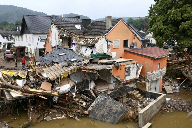 Alemania - Blgica - clima - medioambiente - inundacin - seguros