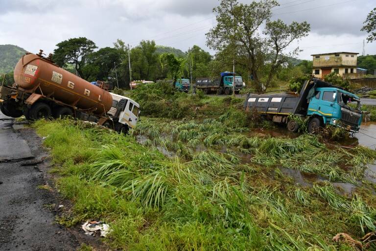 météo - éboulement - inondation - Inde