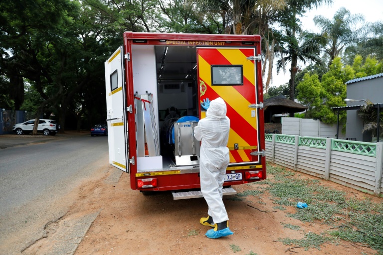 Sudfrica - pandemia - virus - salud