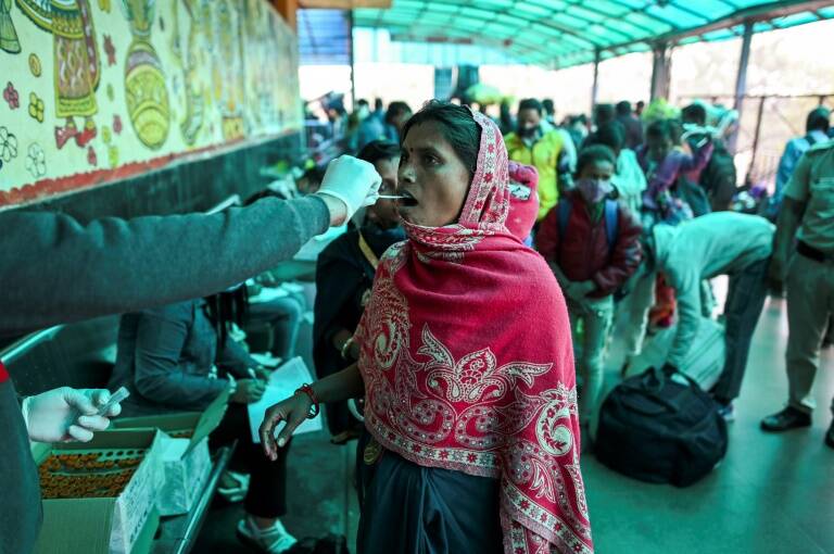India,virus,salud,epidemia,pandemia,ómicron
