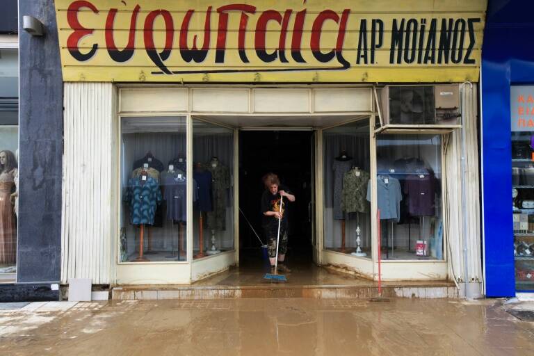 Grecia - clima - inundación - meteorología