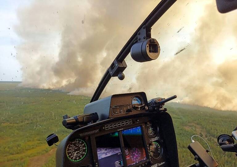 clima - incendio - Rusia