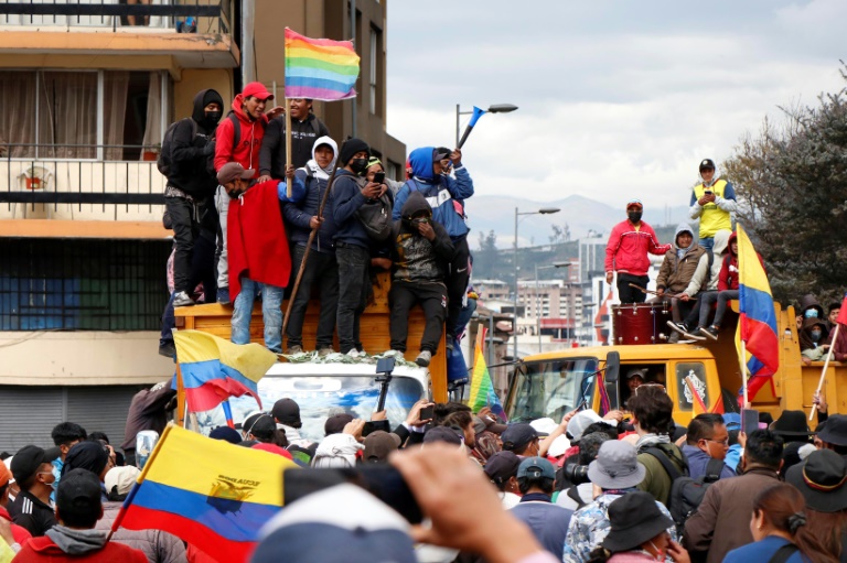 Ecuador - indgenas - manifestaciones - poltica - economa - PIB - energa - banco - gobierno