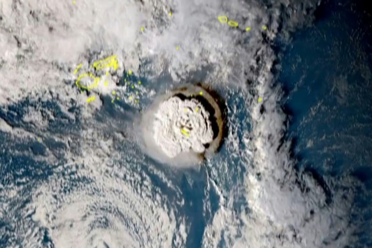 Tonga - volcano - tsunami