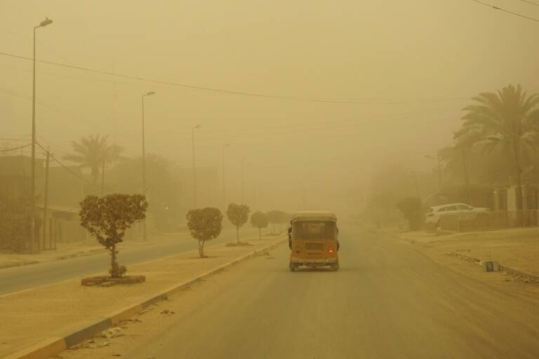 Irak - climat - environnement - pollution - météo