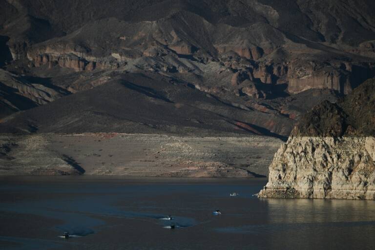 clima - LakeMead - sequía - EEUU - ambiente - LagoMead - botes