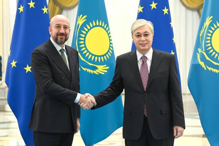 UE - Kazajistán - diplomacia - economía - política - energía - Rusia - China