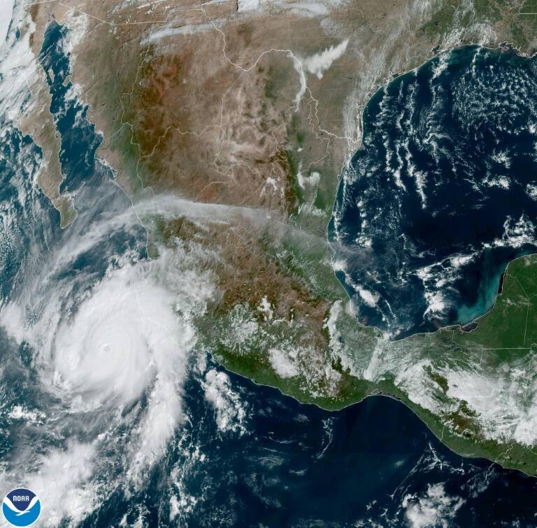 México,meteorología,huracán