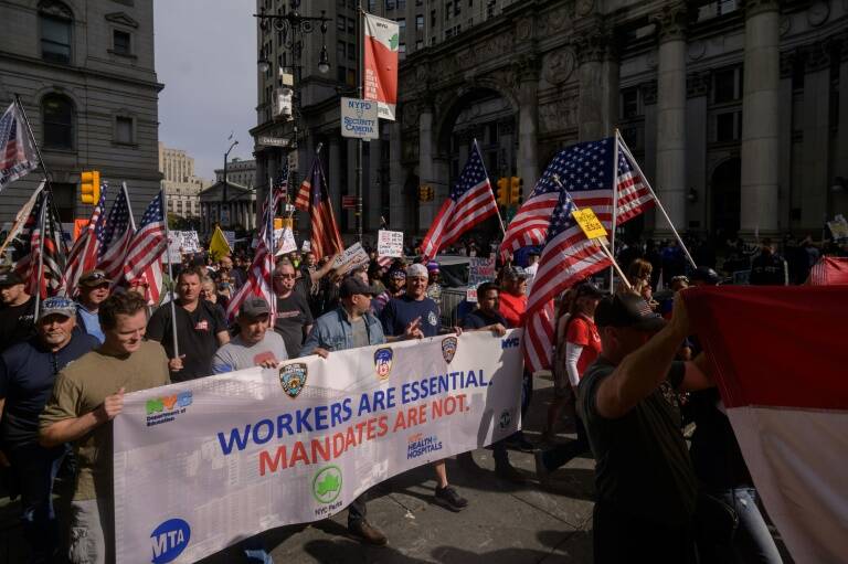 EEUU - NuevaYork - vacunas - trabajo - salud - virus
