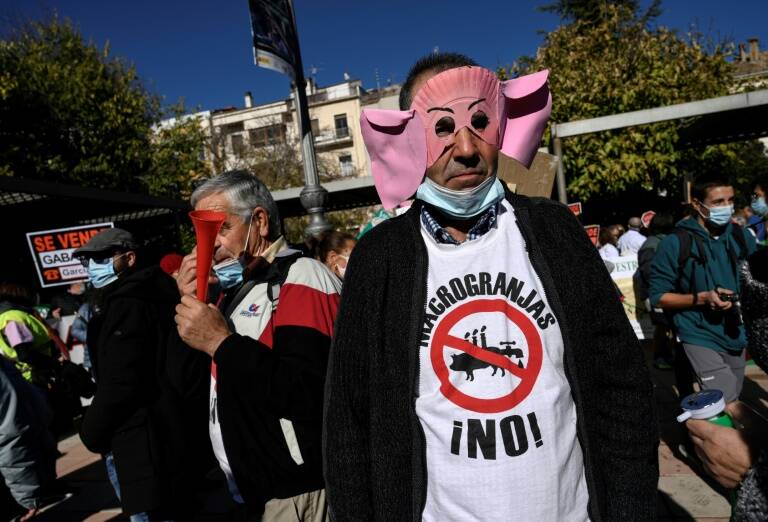 España - animales - contaminación - agricultura - consumidores