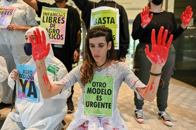 Argentina - manifestaciones - medioambiente - agricultura