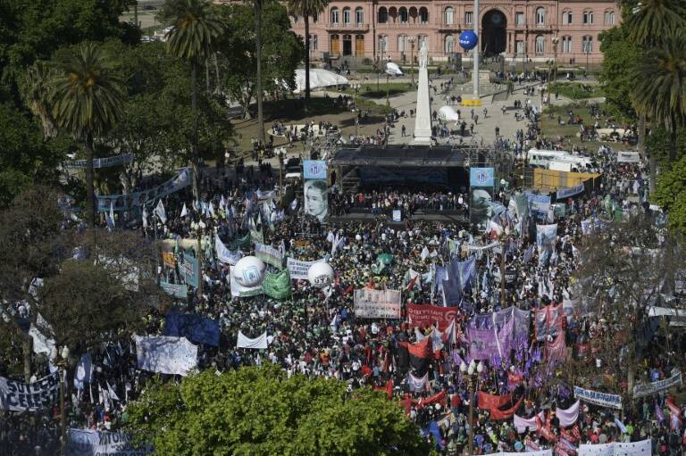 Argentina - poltica - manifestaciones