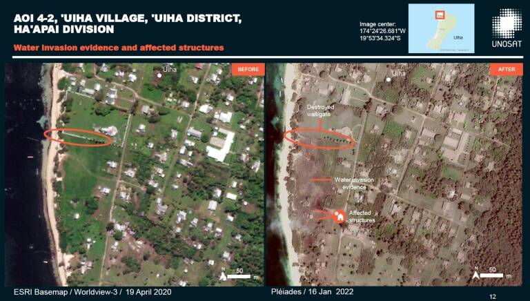 Tonga - volcano - tsunami