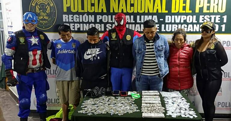 Perú,crimen,policía,narcotráfico