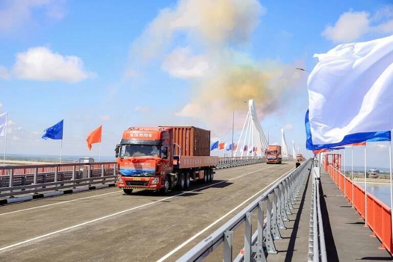 Rusia - China - diplomacia - comercio - transporte
