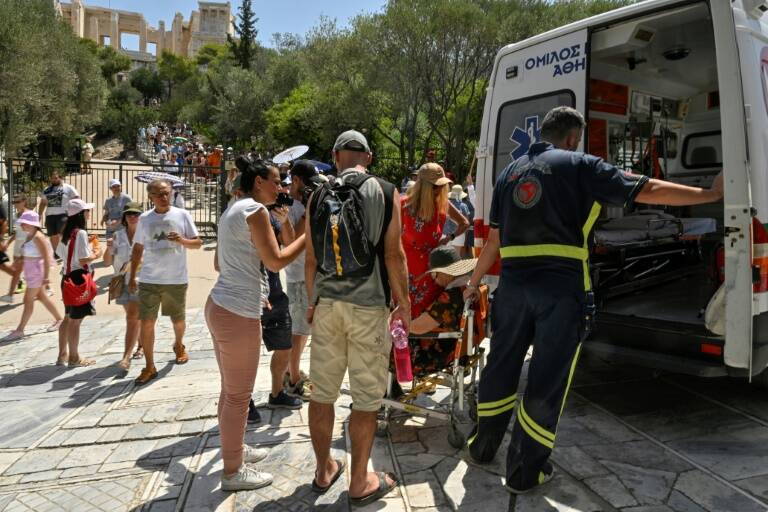 Grecia,clima,calor,incendios,arqueología,meteorología,turismo