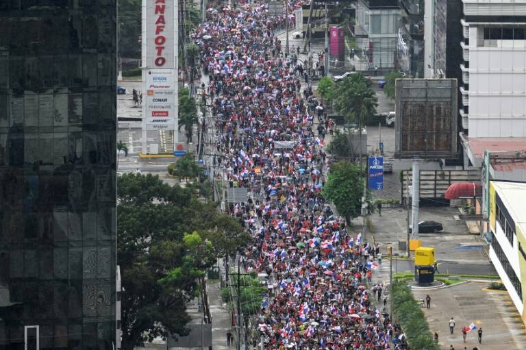 Panamá,minería,protestas