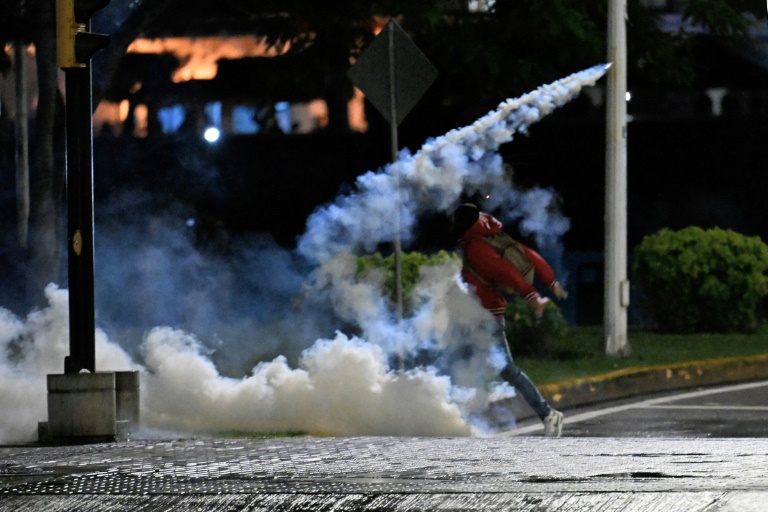 Panam - minera - protestas