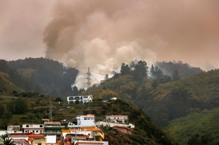 Spain - weather - fires - Tenerife
